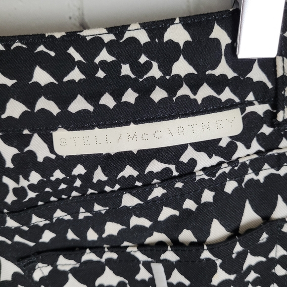 STELLA MCCARTNEY | heart print ankle zip skinny jeans - Picture 7 of 14